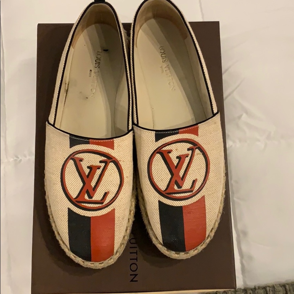 AUTHENTIC Louis Vuitton espadrilles